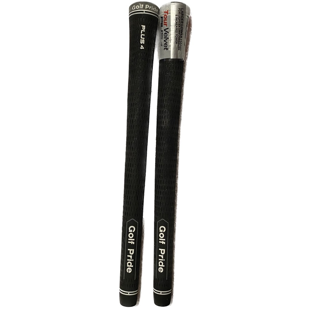 Golf Pride Tour Velvet Plus4 Standard VT4S-60R-FU4-XA Golf Club Grip Black Color